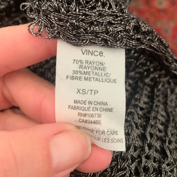 GORGEOUS METALLIC VINCE SWEATER - Picture 5 of 7